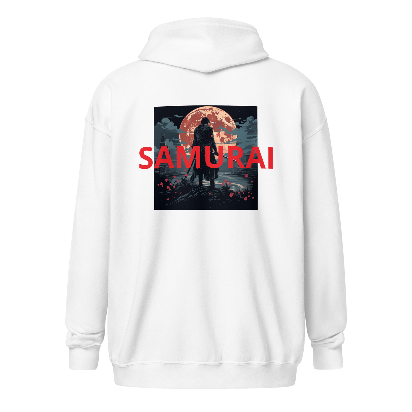 Samurai (Unisex heavy blend zip hoodie)